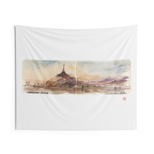 Temple of the Heart 2023 - Sunrise - Wall Tapestry