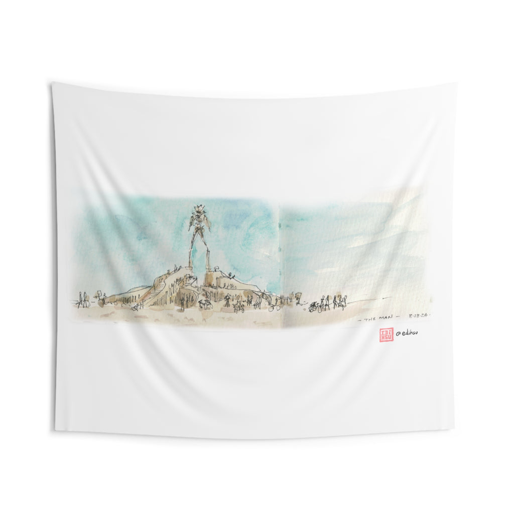 The Man 2024 - Wall Tapestry