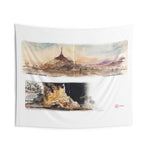 Temple of the Heart 2023 - Sunrise / Burn - Wall Tapestry