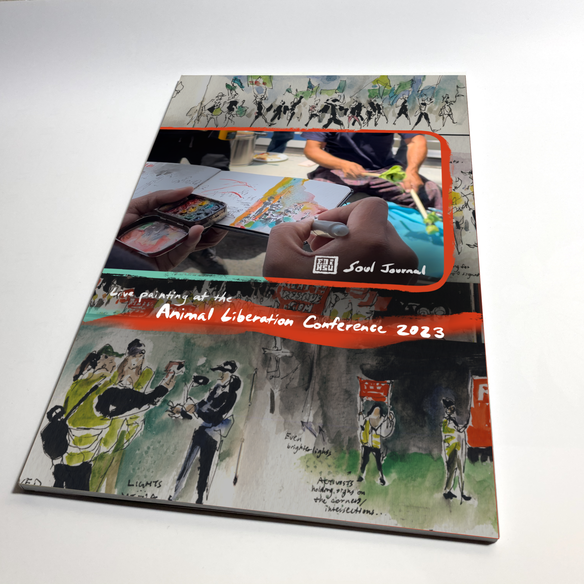 Animal Liberation Conference 2023 painted documentary book