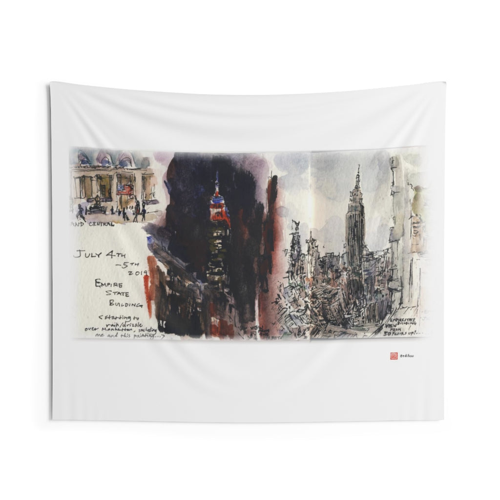 NYC - Empire State Building - Wall Tapestry